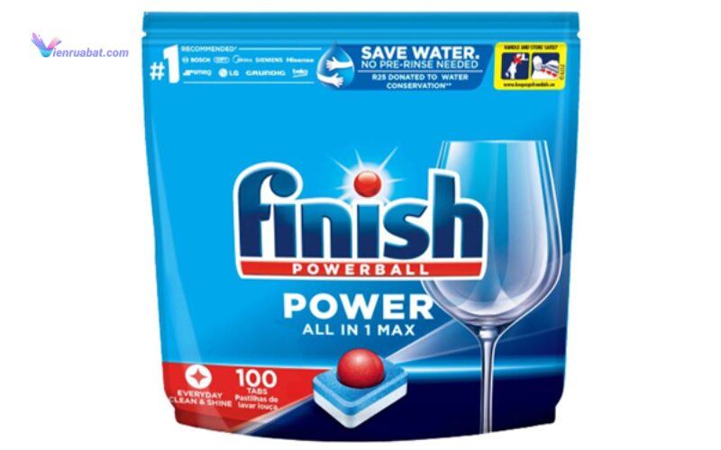 cách sử dụng viên rửa bát finish all in one