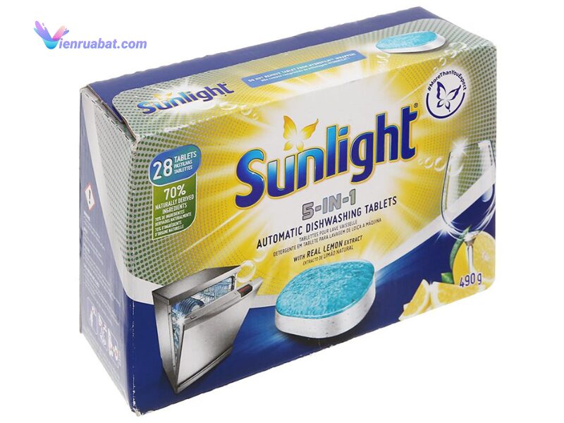 viên rửa bát Sunlight chính hãng 