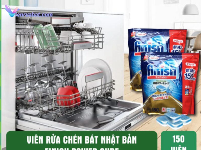 viên rửa bát cho máy rửa bát nội địa Nhật