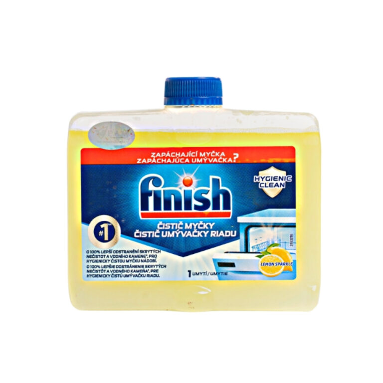 Dung dịch vệ sinh máy rửa bát Finish 250ml hương Chanh