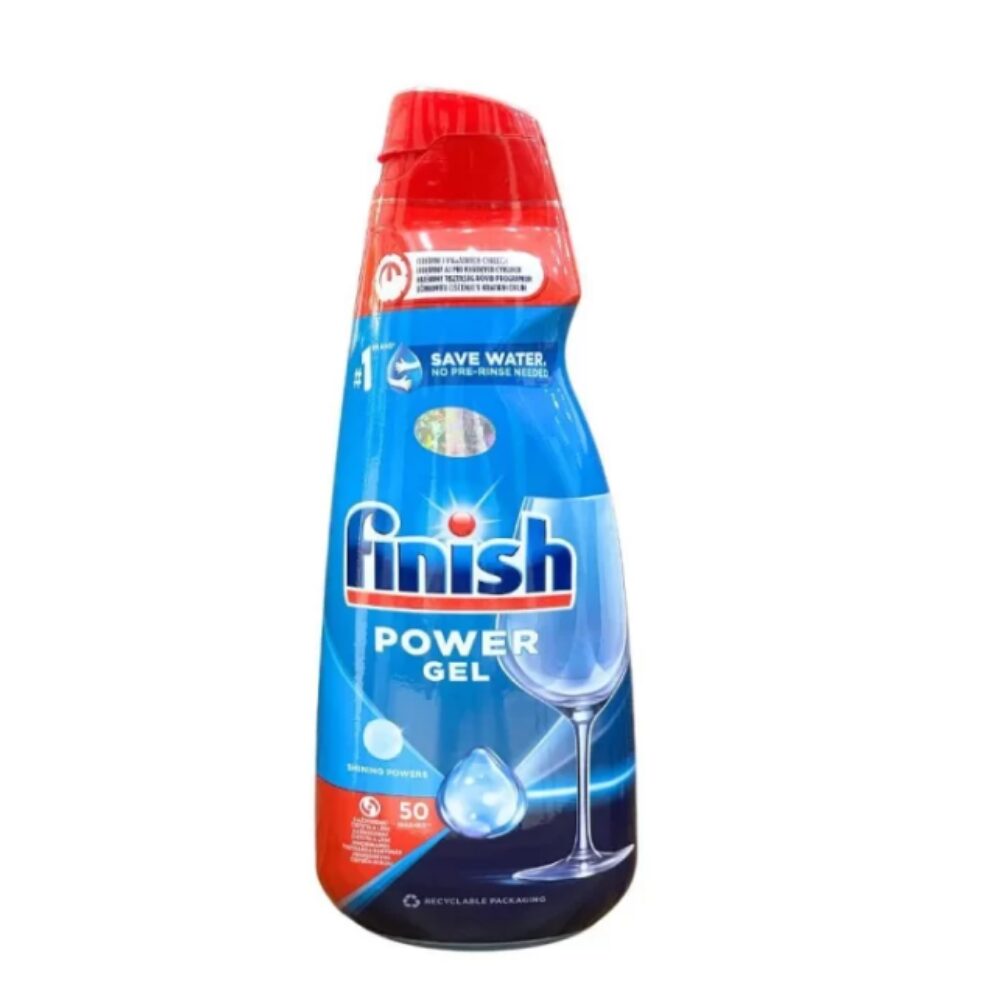 Gel Rửa Bát Finish All In One Max 1L