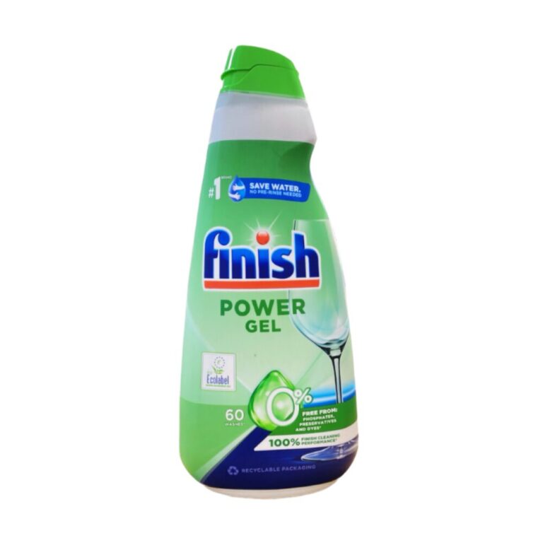 Gel rửa bát Finish Eco 0% 900ml