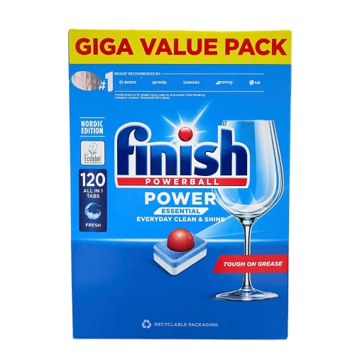 Viên rửa bát Finish Essential 120 viên