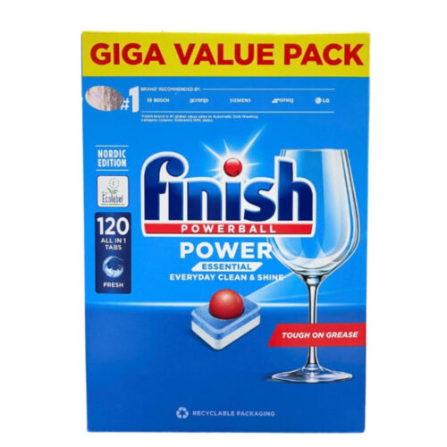 Viên rửa bát Finish Essential 120 viên