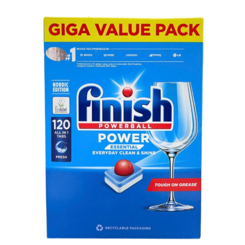 Viên rửa bát Finish Essential 120 viên