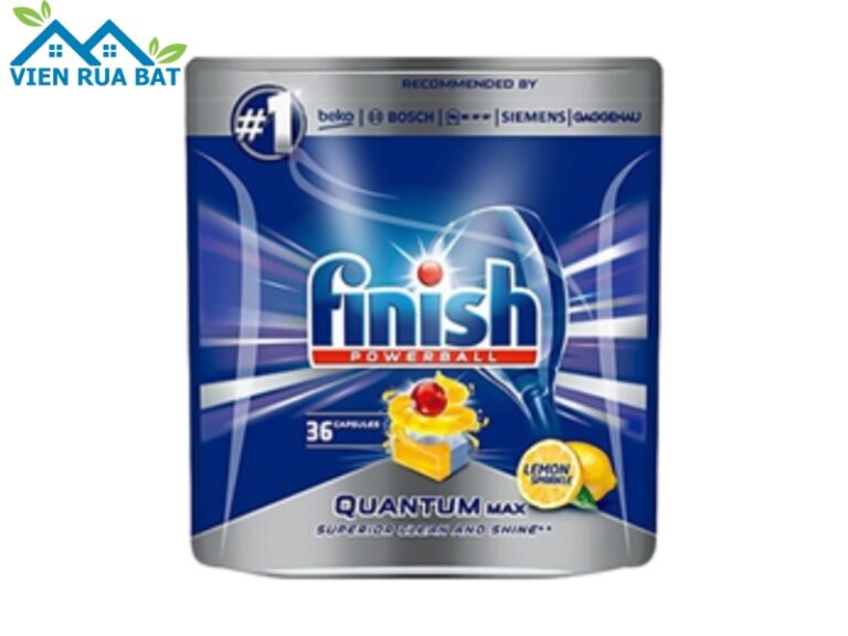 Viên rửa bát Finish Quantum