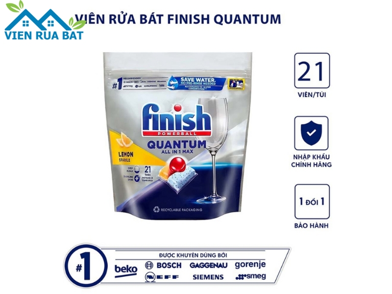 Viên rửa bát không hóa chất
