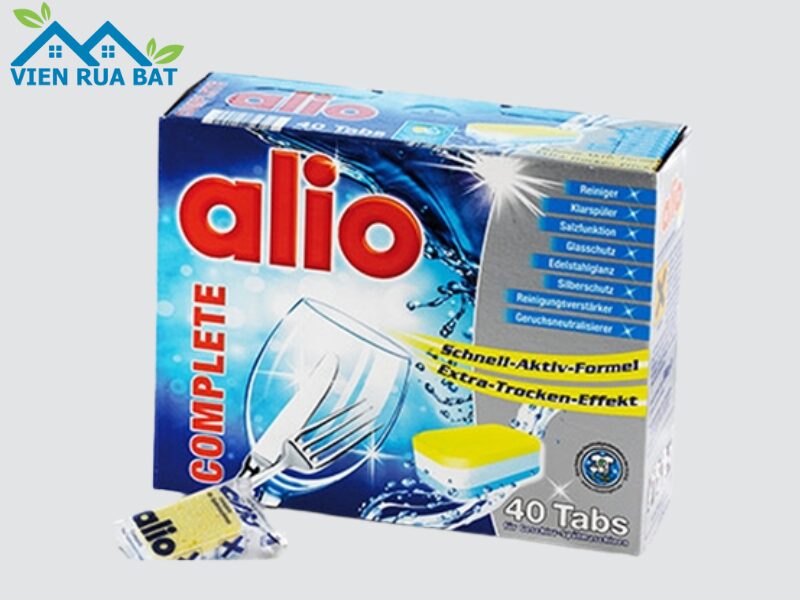 Viên rửa bát Alio Complete có tốt không? Review thực tế từ người dùng máy Bosch, Hafele Viên rửa bát Alio Complete