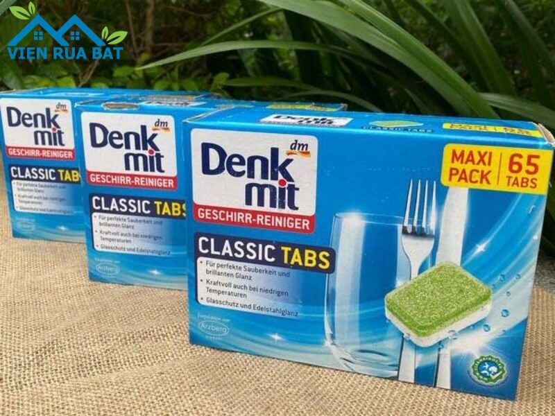 Viên rửa bát Denkmit Classic có tốt không? Review thực tế từ người tiêu dùng Viên rửa bát Denkmit Classic