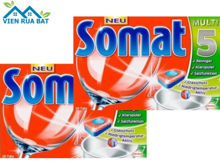 Viên rửa bát Somat Gold
