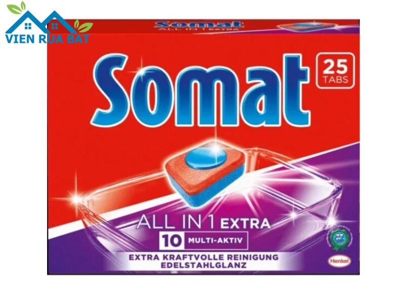 Tại sao viên rửa bát Somat Gold là lựa chọn hàng đầu cho máy rửa bát Bosch, Hafele, Texgio? Viên rửa bát Somat Gold