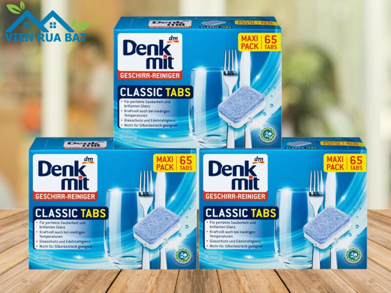 Viên rửa bát Denkmit Classic (Đức)