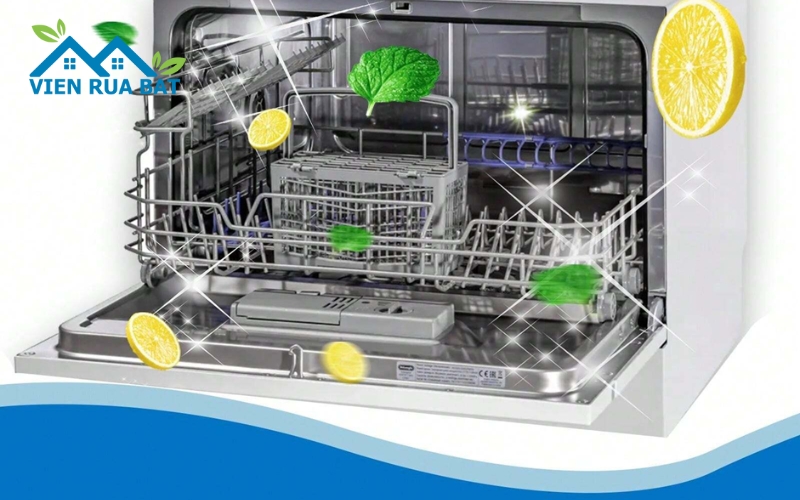 Cách làm sạch máy rửa bát 