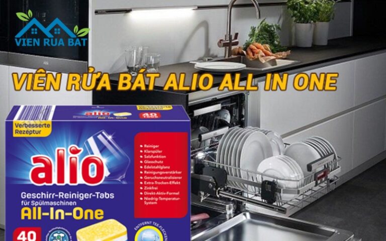 Đánh giá viên rửa bát Alio
