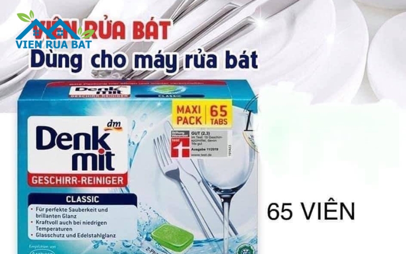 Đánh giá viên rửa bát Denkmit